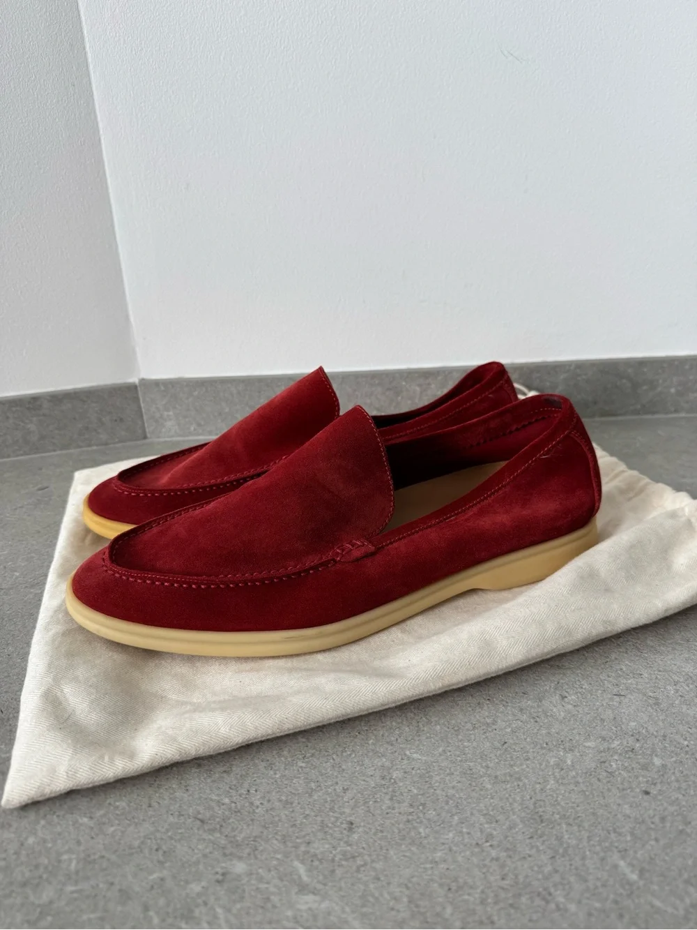 Loro Piana Men's Red Summer Walk